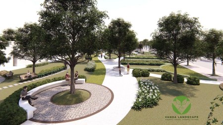 Thiết kế công viên khu LIA4 - Dịch Vụ Cây Xanh Vanda - Công Ty TNHH Tư Vấn Thiết Kế Cảnh Quan Vanda
